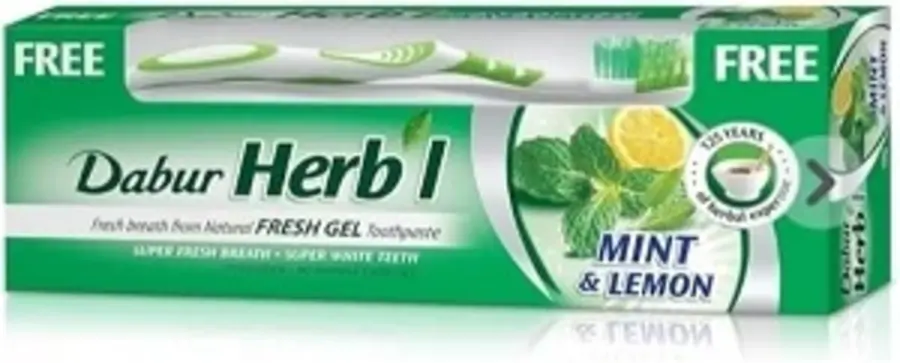 Dabur Herbal Fresh Mint Lemon T-Paste 140G